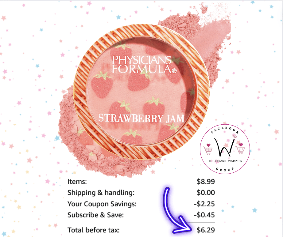 Physician’s Formula Murumuru Strawberry Jam Blush!